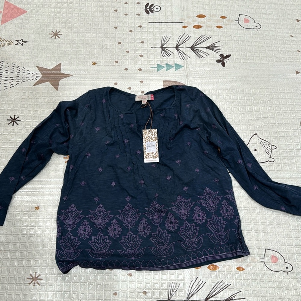 Boho chic blouse sz 9-10